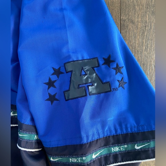 Vintage Nike Men's‎ Blue and Black Jacket size L/XL - Picture 5 of 12